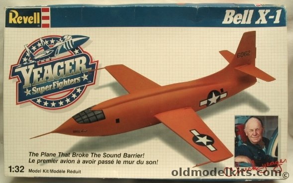 Revell 1/32 Bell X-1 Chuck Yeager, 4565 plastic model kit